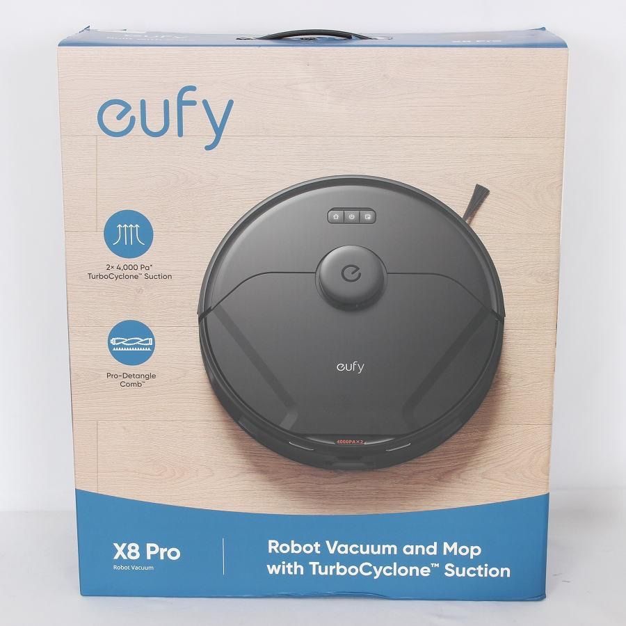 Anker Eufy Clean X8 Pro T2266513 ブラック ロボット掃除機 アンカー ユーフィクリーン 本体