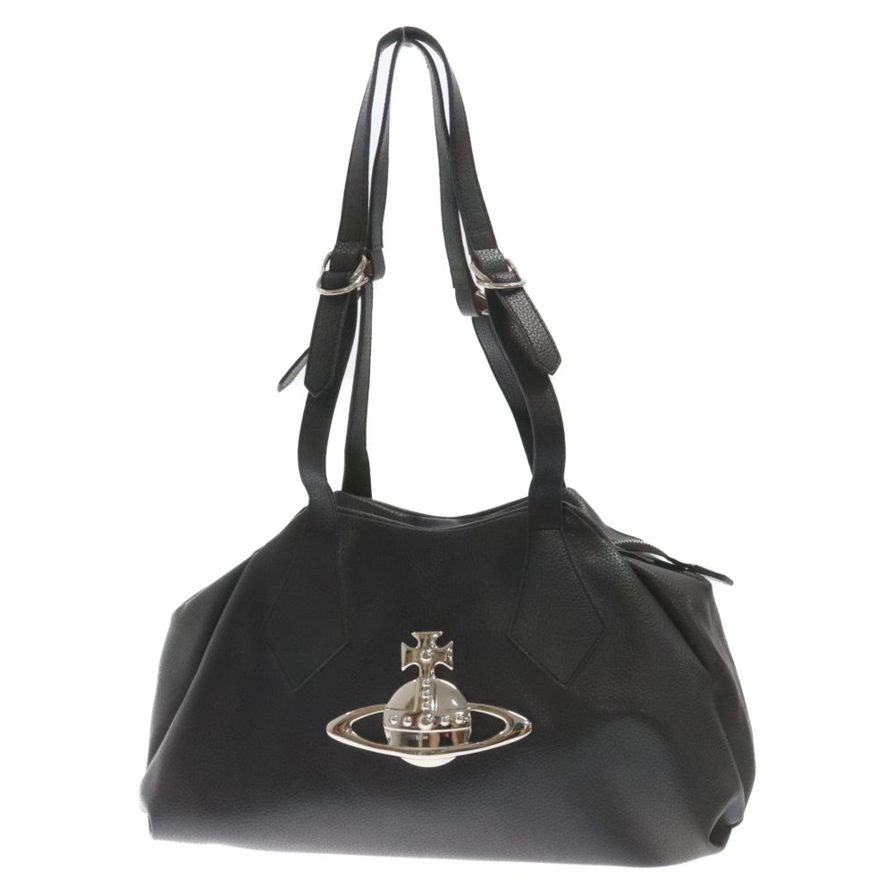 Vivienne Westwood ビッグオーブ レザーボストン　ヤスミン Vivienne Westwood (ヴィヴィアンウエストウッド) ビッグオーブ