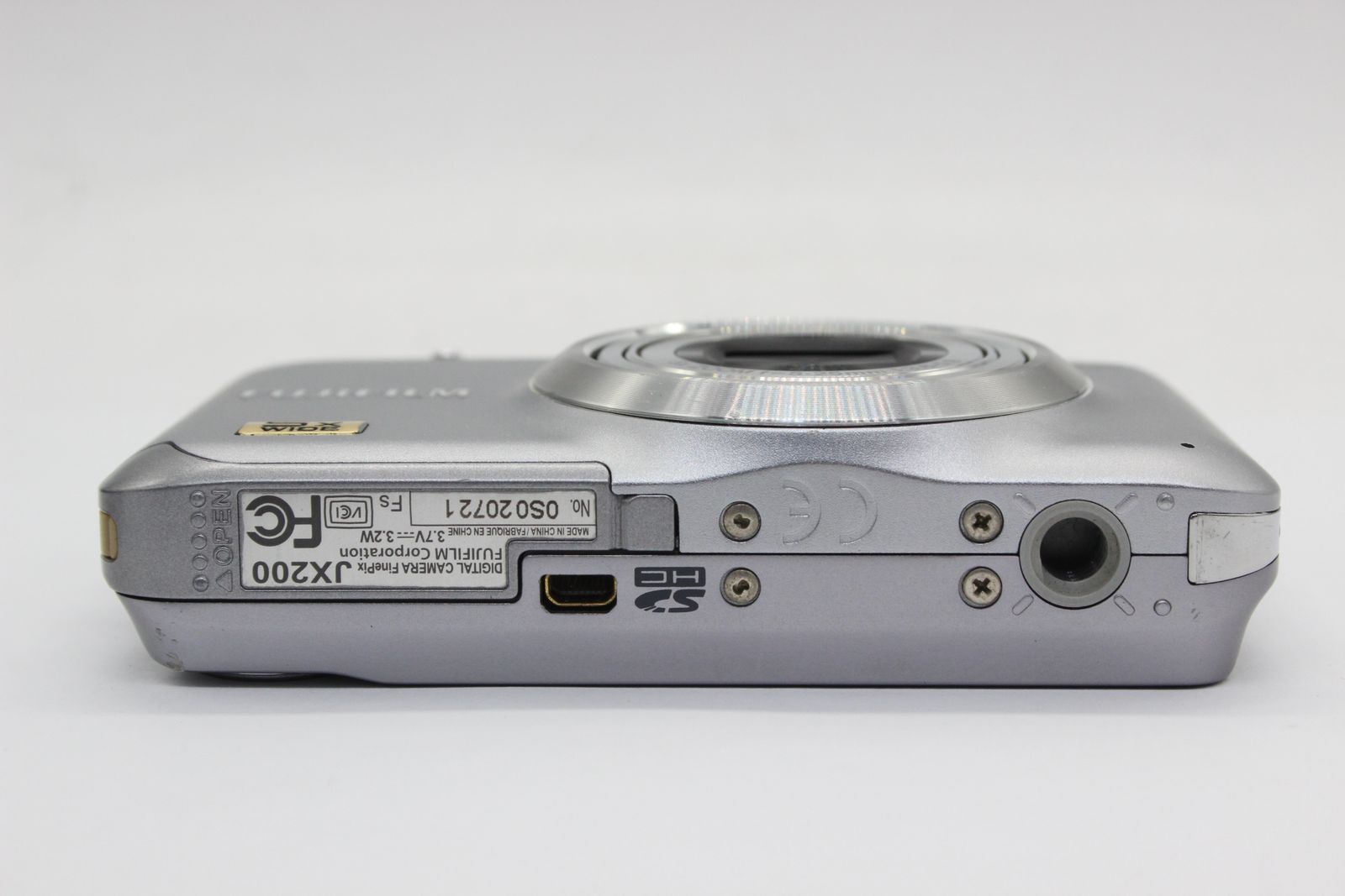 返品保証】 フジフィルム Fujifilm Finepix JX200 5x Zoom バッテリー