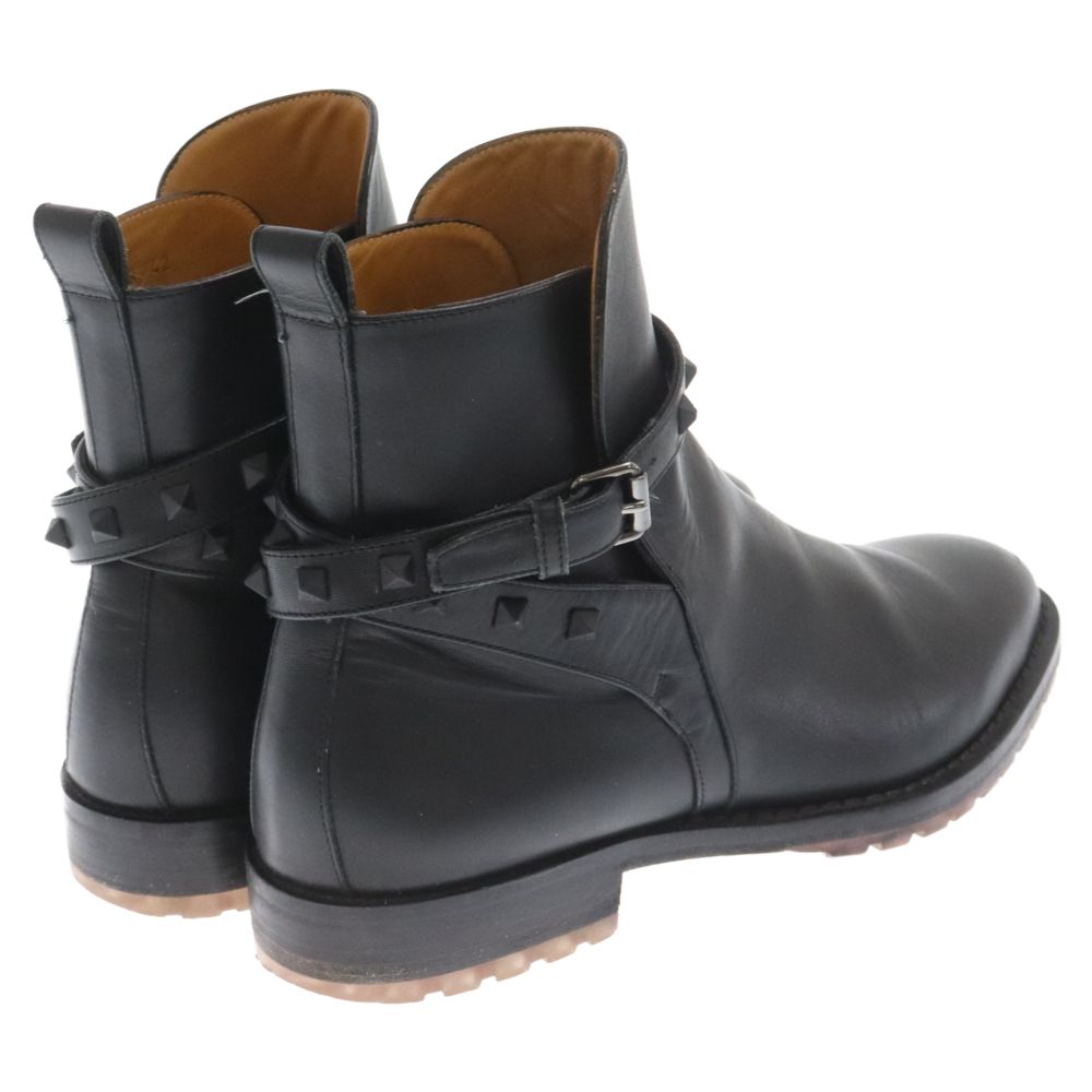 VALENTINO (ヴァレンチノ) Rockstud Leather Chelsea Boot ロック
