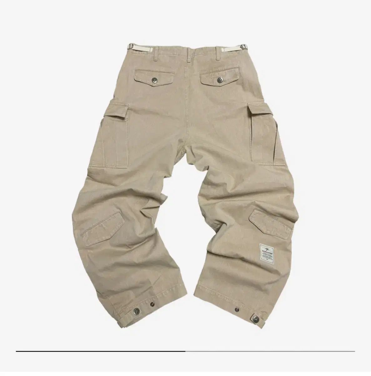 アオイロ ヒカリ スナップ m65 パンツ タン