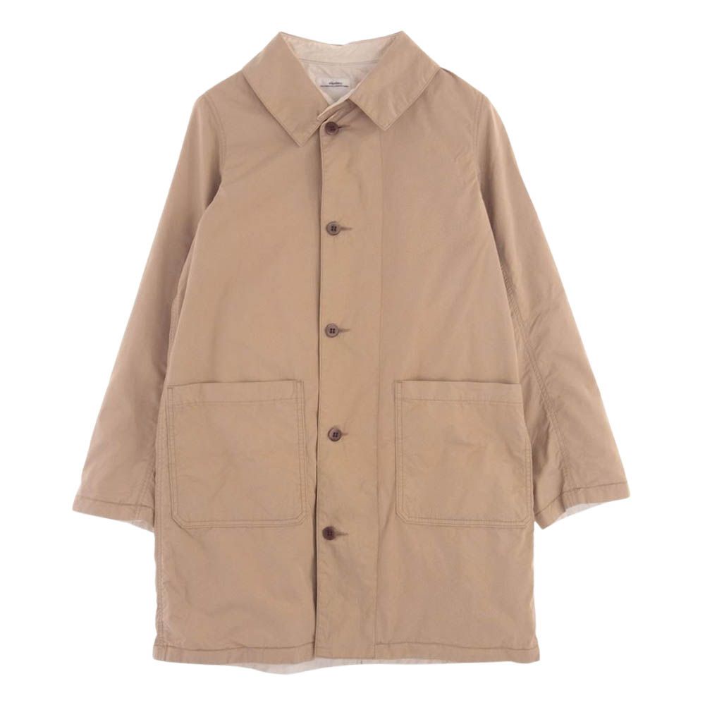 VISVIM ビズビム ステンカラーコート 18AW 0118205013015 GREASE MONKEY COAT GIZA C/NY ステンカラー コート ライトブラウン系 １【中古】 - メルカリ