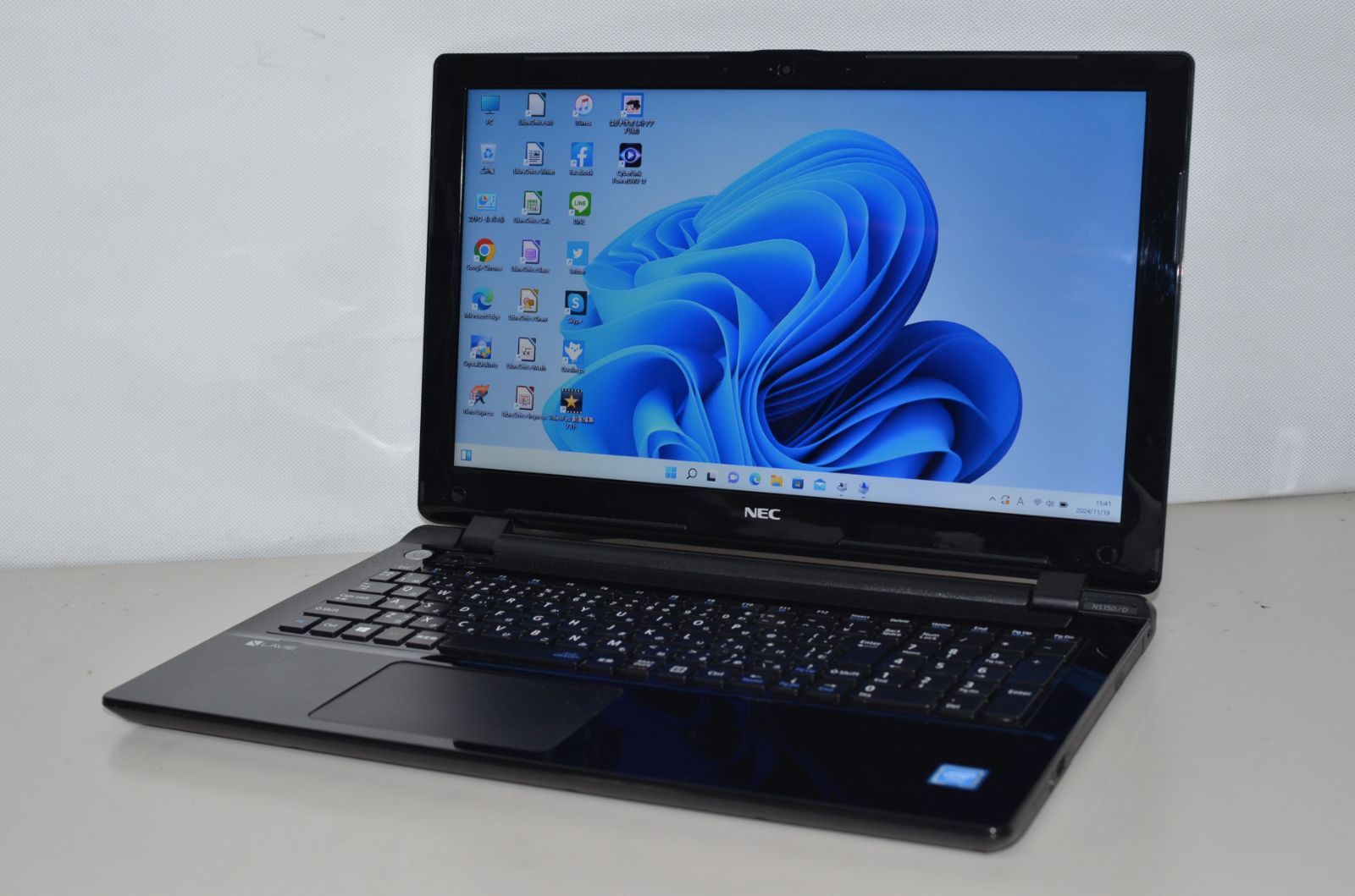 最新Windows11+office 新品爆速SSD256GB NEC NS150/D Celeron-3215U