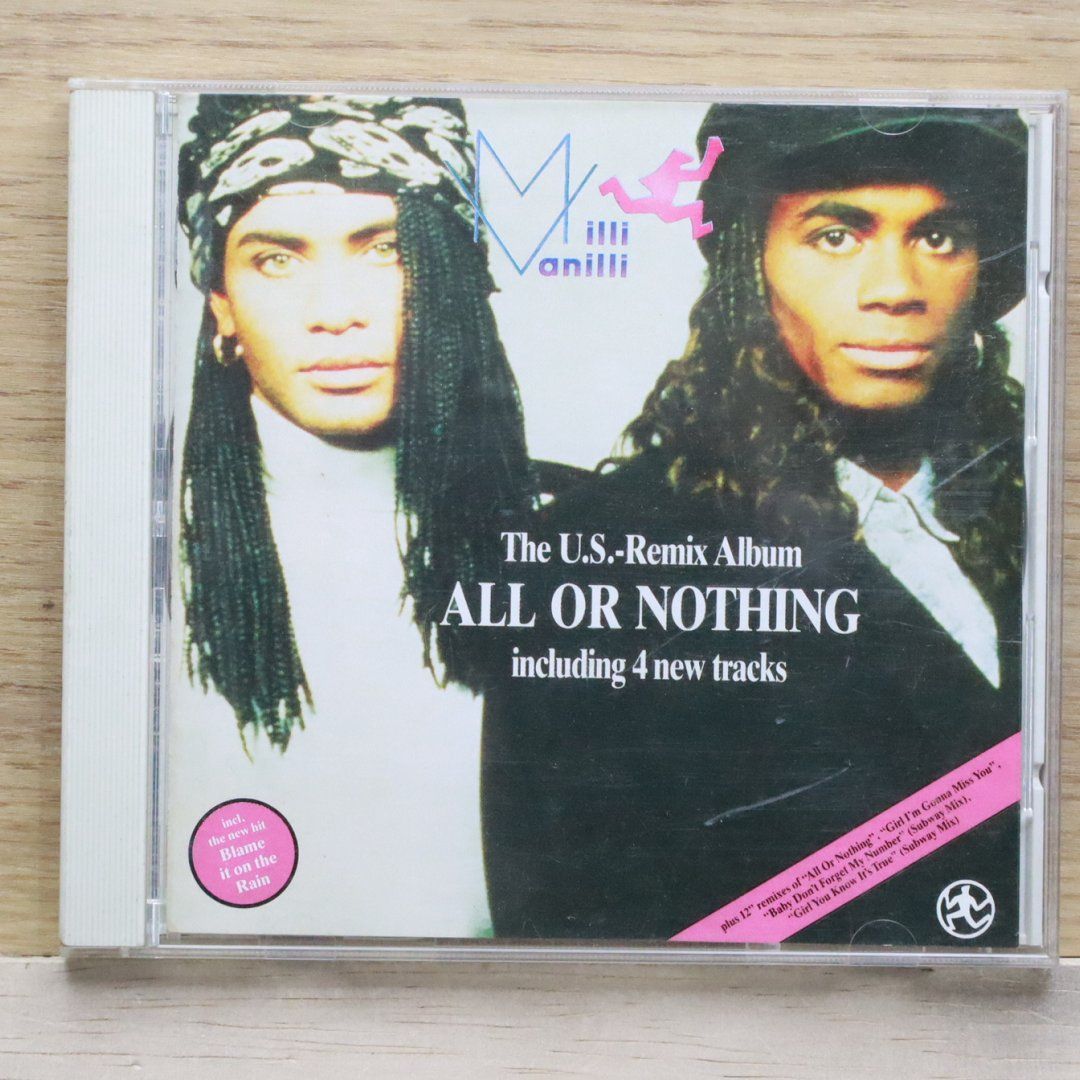 ミリ・ヴァニリ　Girl I'm Gonna Miss You　リミックス集CD ミリ・ヴァニリ Girl I'm Gonna Miss You リミックス集CD