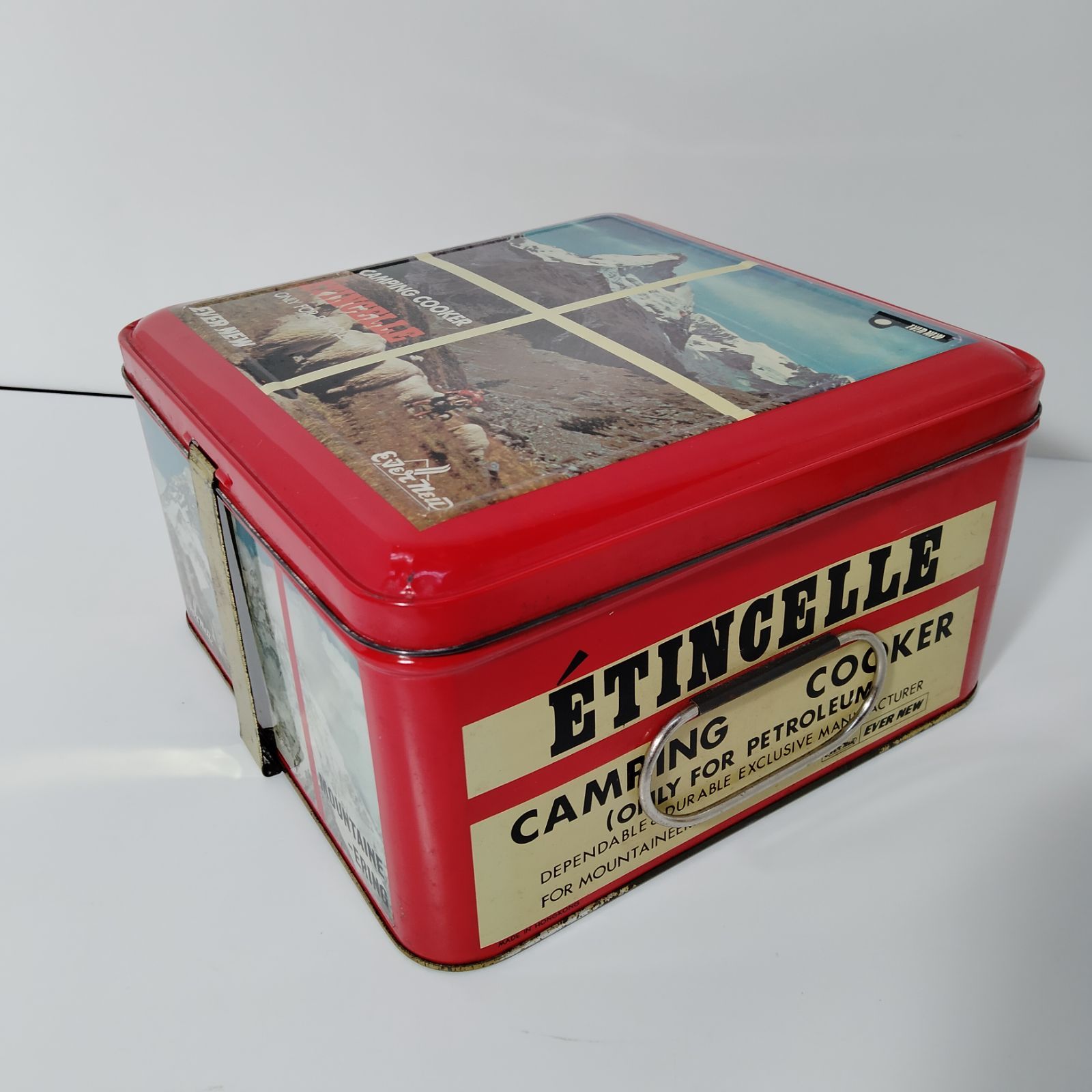 EVER NEW ETINCELLE 現状品 ジャンク エバニューの古いエタンセルというバーナーでキャンプ飯も点かんかった。