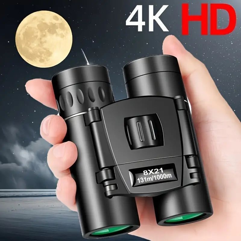 レトロデザイン4K HDコンパクト望遠鏡 - 6MYr592