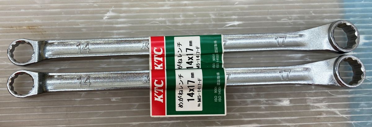 ♥品|現状品 KTC メガネレンチ ロングメガネレンチ＆スパナセット 31本 HRDEVELOPMENT_JP