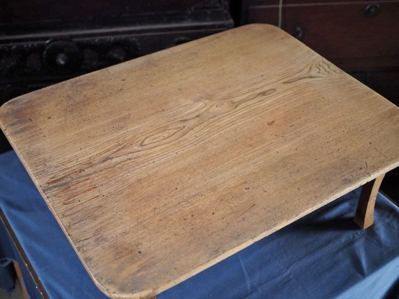 昭和レトロ折畳ローテーブル 角ちゃぶ台 昭和中期 古録展 品番F4489