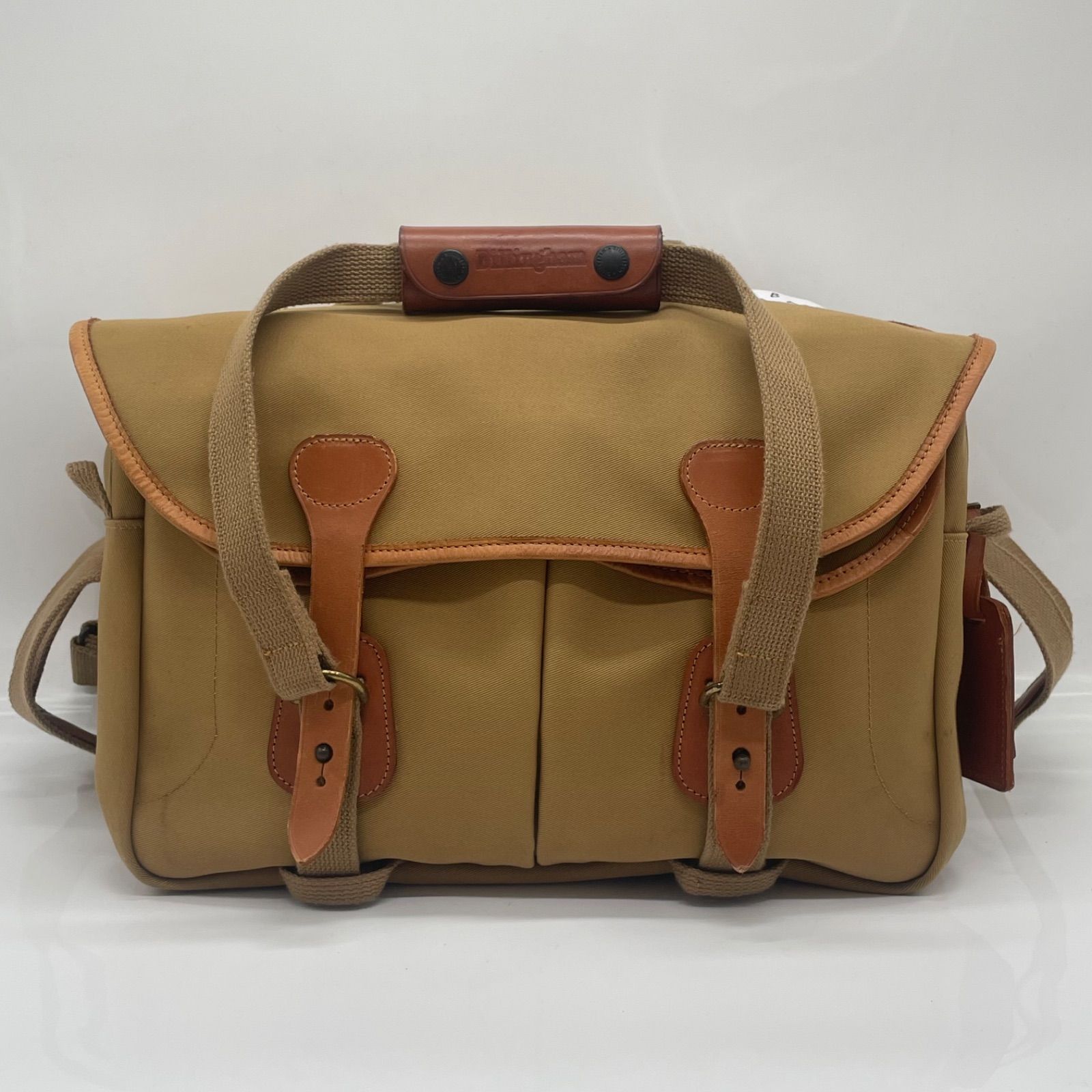 BN5314 Billingham ビリンガム カメラバッグ ショルダーバッグファイブシリーズ M キャンバス カーキ系 キャメル