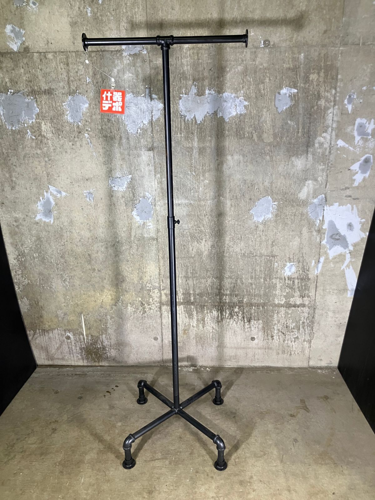 什器デポ T型 ハンガー 1 61-75-5-1 アイアンラック アパレル アイアンハンガー ストアエキスプレス コートハンガー ショップ MARWIL-DEMENAGEMENTS_CH