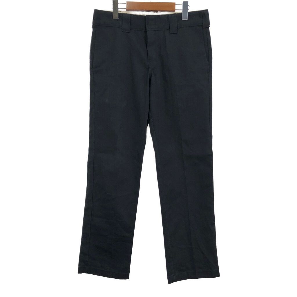 Dickies ディッキーズ ワークパンツ ブラック (メンズ W32 L32) 中古 古着 R8507