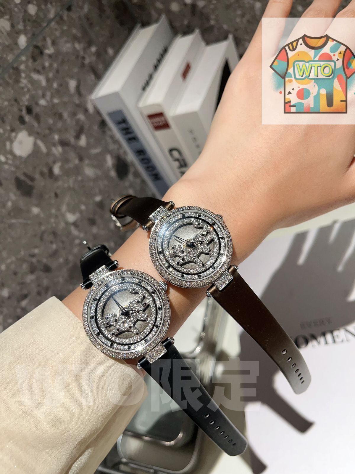 今日WTO】Cartier カルティエ 歩く豹シリーズ 充満したデザイン
