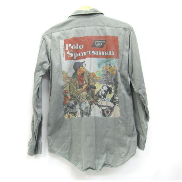 Ralph Lauren ラルフローレン POLO SPORTSMAN ポロスポーツマンシャツ SIZE:L メンズ □UF4467