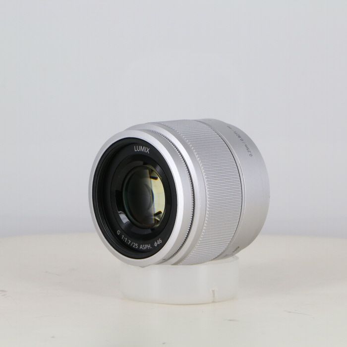 パナソニック) Panasonic 注文 G 25/1.7 シルバー (H-H025) 中古