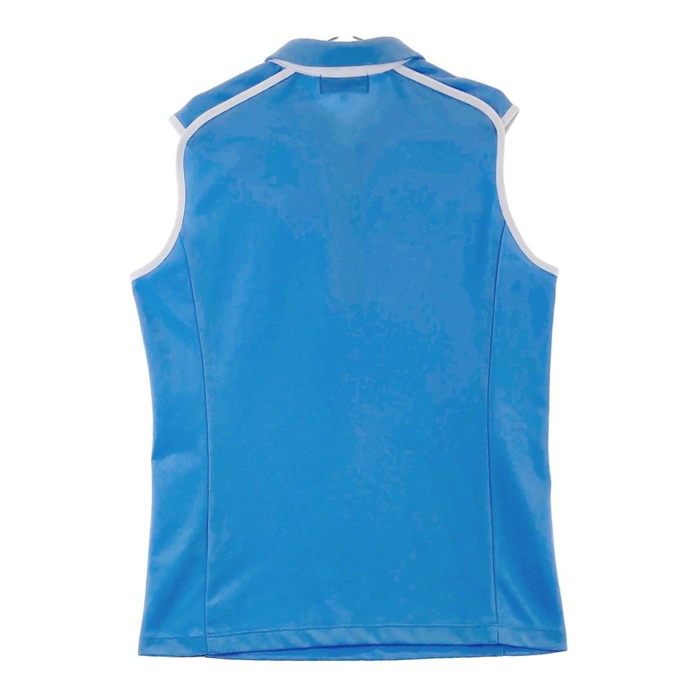 サイズ：38 ARCHIVIO アルチビオ ノースリーブポロシャツ ブルー系