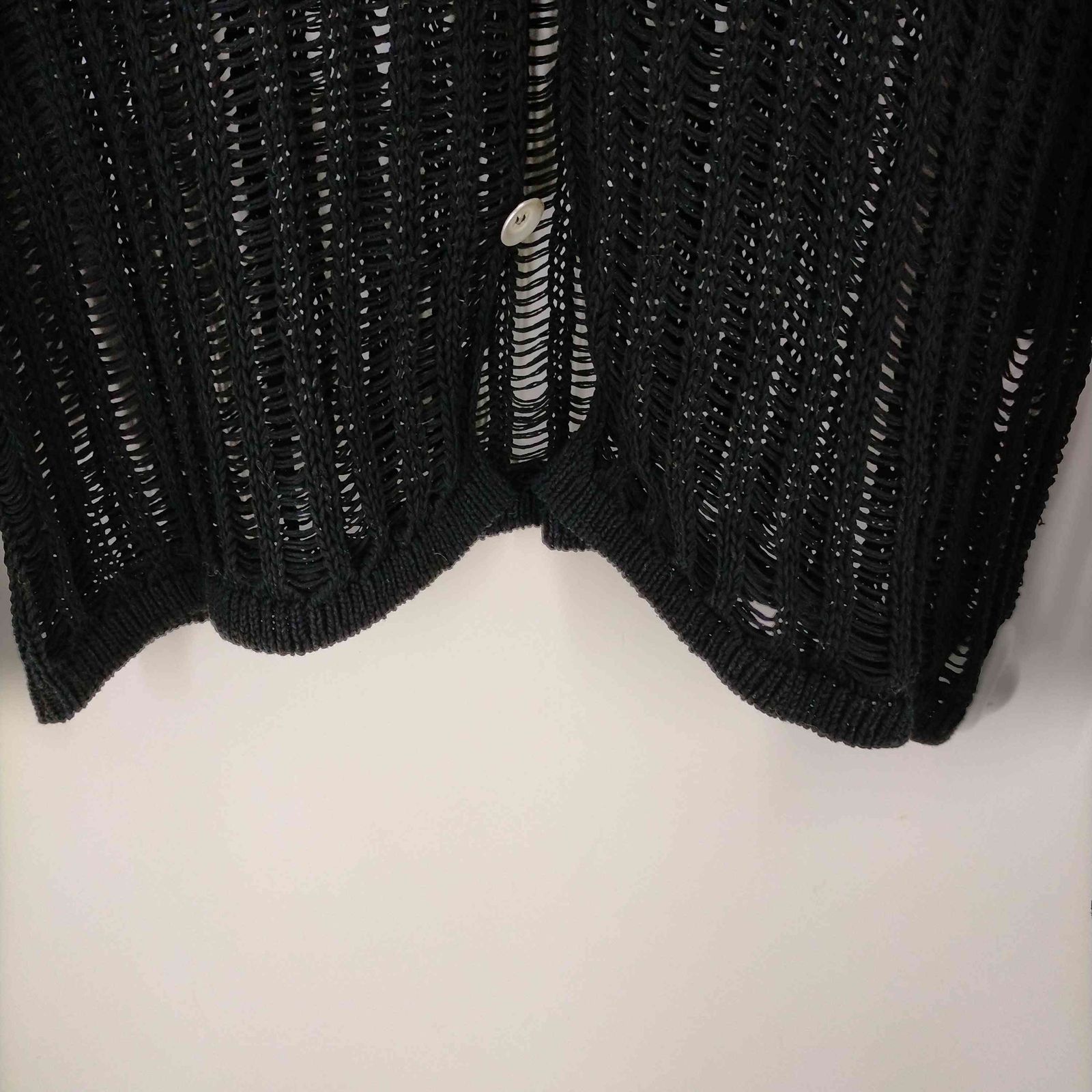 ネヴァーフォーゲット NVRFRGT 23SS COTTON OPEN KNIT CARDIGAN メンズ 