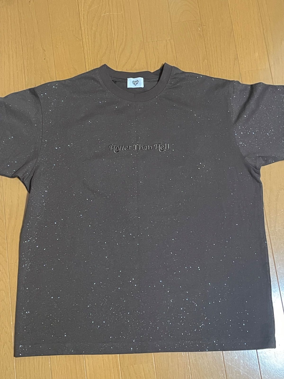 HTH Glitter Heart Logo Cropped Tee セットアップ - メルカリ