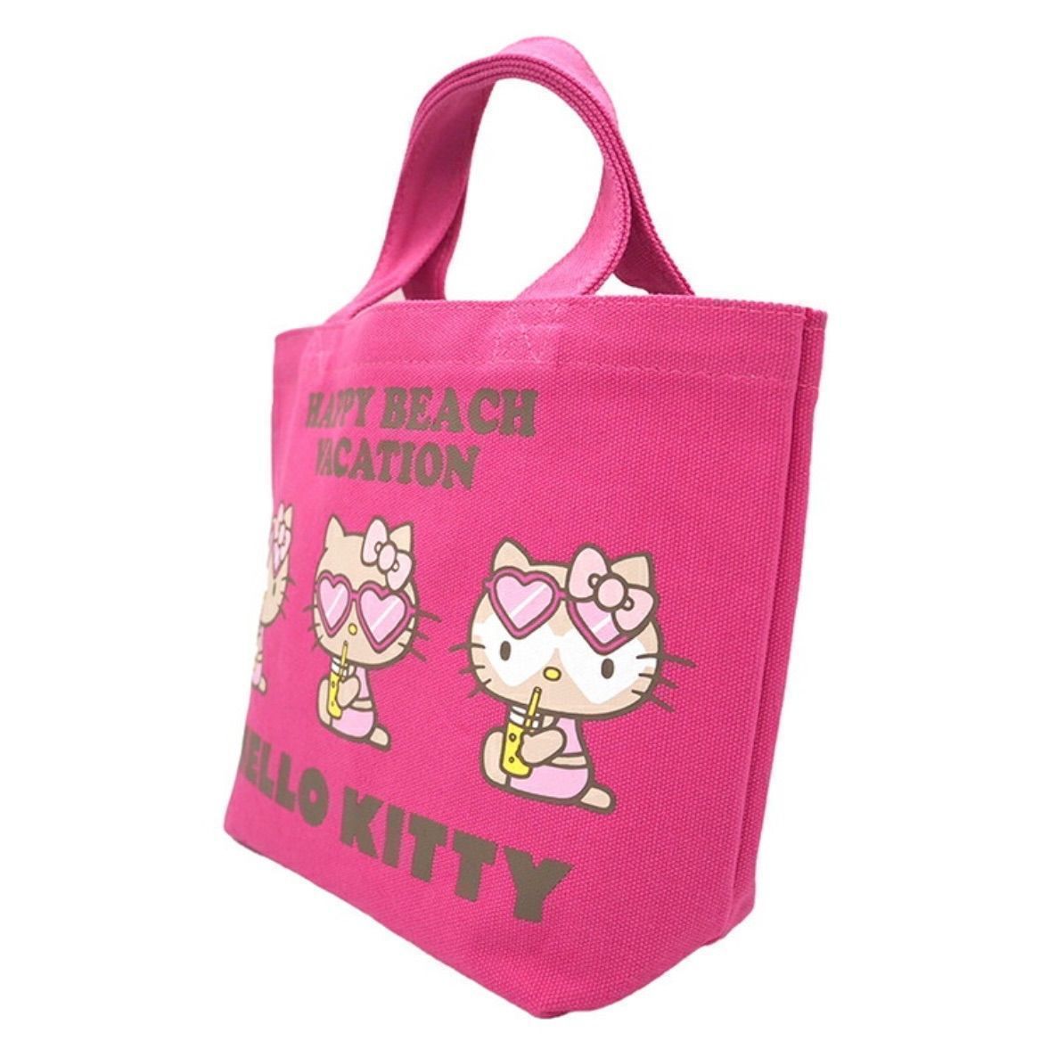 希少 美品 日焼けキティ バッグ ハワイ ガングロ ハローキティ