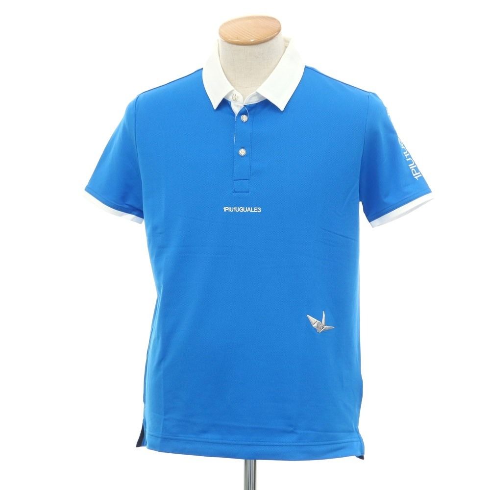 ●中古品● 1PIU1UGUALE3 ポロシャツ サイズM 1PIU1UGUALE3 GOLF ポロシャツ GRADATION S/S POLO メンズ
