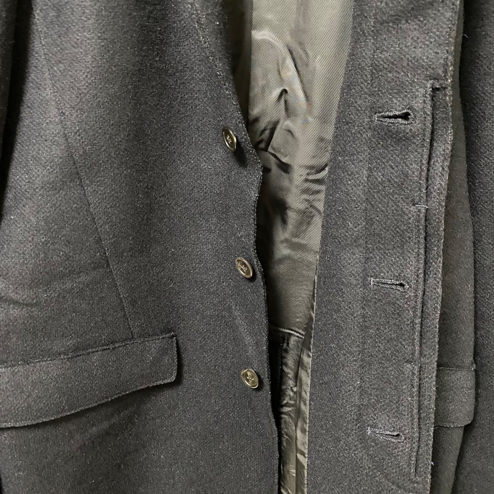 BLUE WORK ブルーワーク TOMORROWLAND/チェスターコート/M/比翼