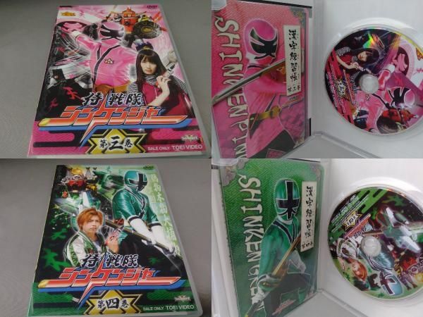 DVD 【※※※】[全12巻セット]侍戦隊シンケンジャー スーパー戦隊