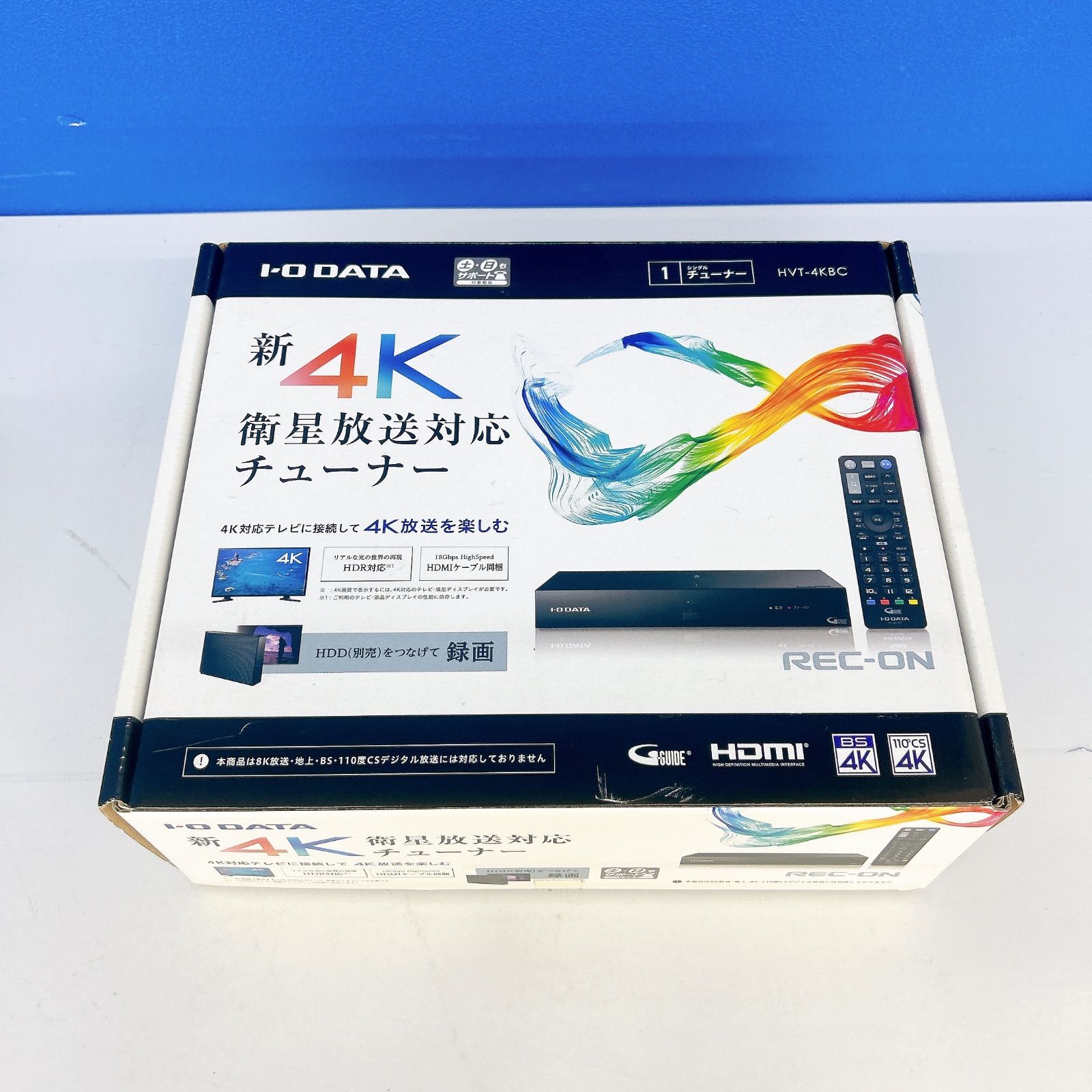 【新品】I-O DATA BS/CS 4K録画対応チューナー HVT-4KBC Amazon.co.jp: I-O DATA BS/CS 4K Recording, 4K Tuner, New 4K Tuner