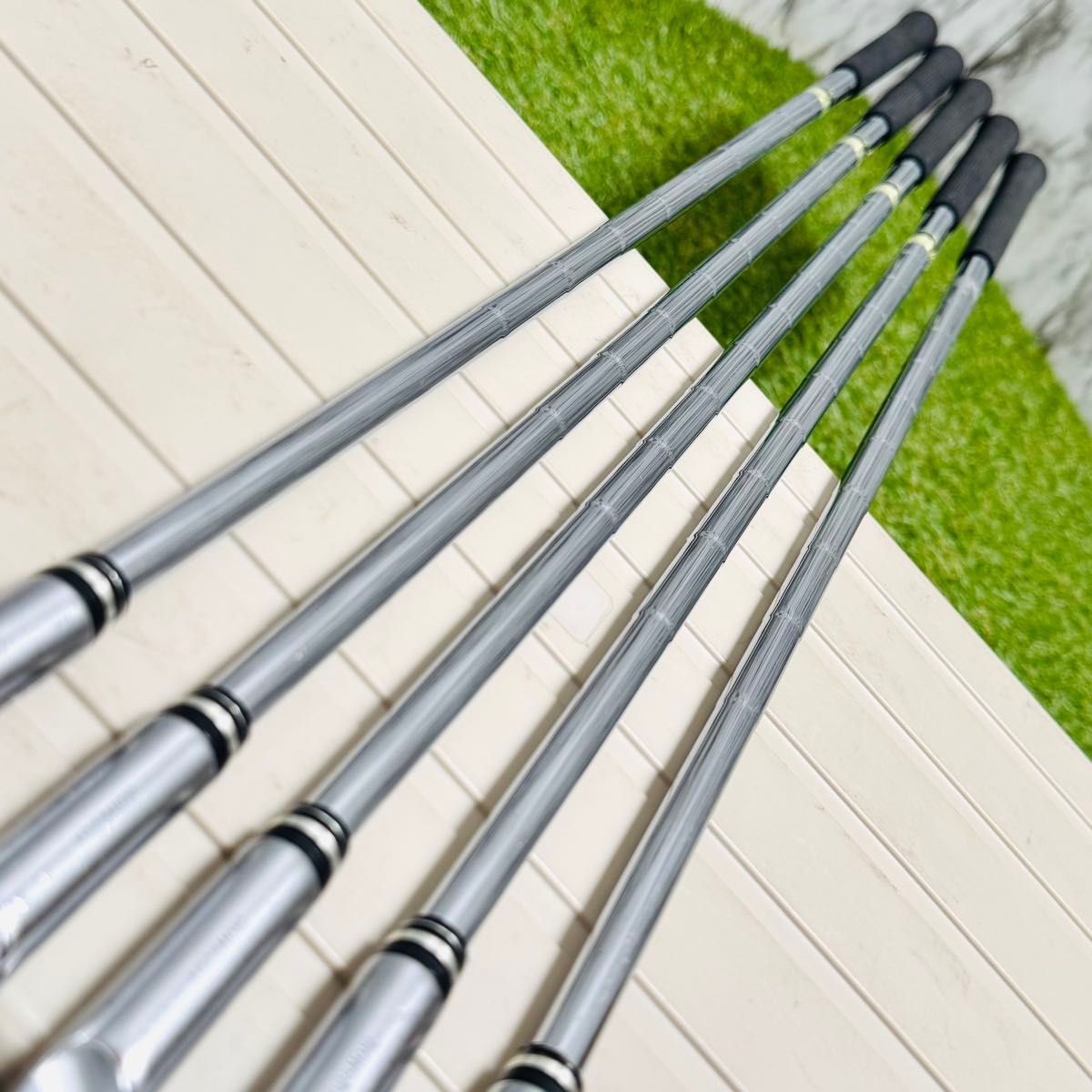 【良品】ピン G425 黒ドット メンズアイアンセット 5本 スチール X 良品】ピン G425 黒ドット メンズアイアンセット 5本 スチール X