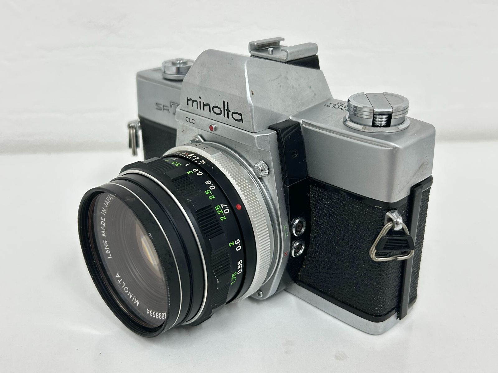 B 718 minolta ミノルタ 一眼レフ フィルムカメラ SRT 101 1 7 f 55 mm シャッターOK