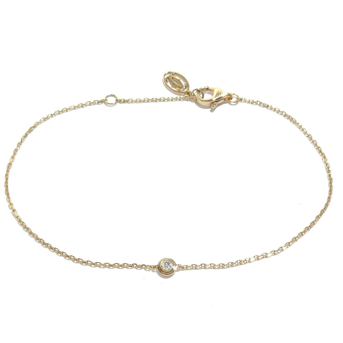 Cartier カルティエ ブレスレット ダムール ブレスレット XS|ディアマンレジェドゥブレスレットXS K18PG×ダイヤモンド