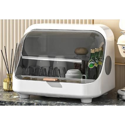 食器乾燥機 小型 食器乾燥器 USB充電 大容量 引出しタイプ 食器棚水切りラック 縦型プチ洗食 オゾン殺菌 防カビ 食洗機 一人用 コンパクト