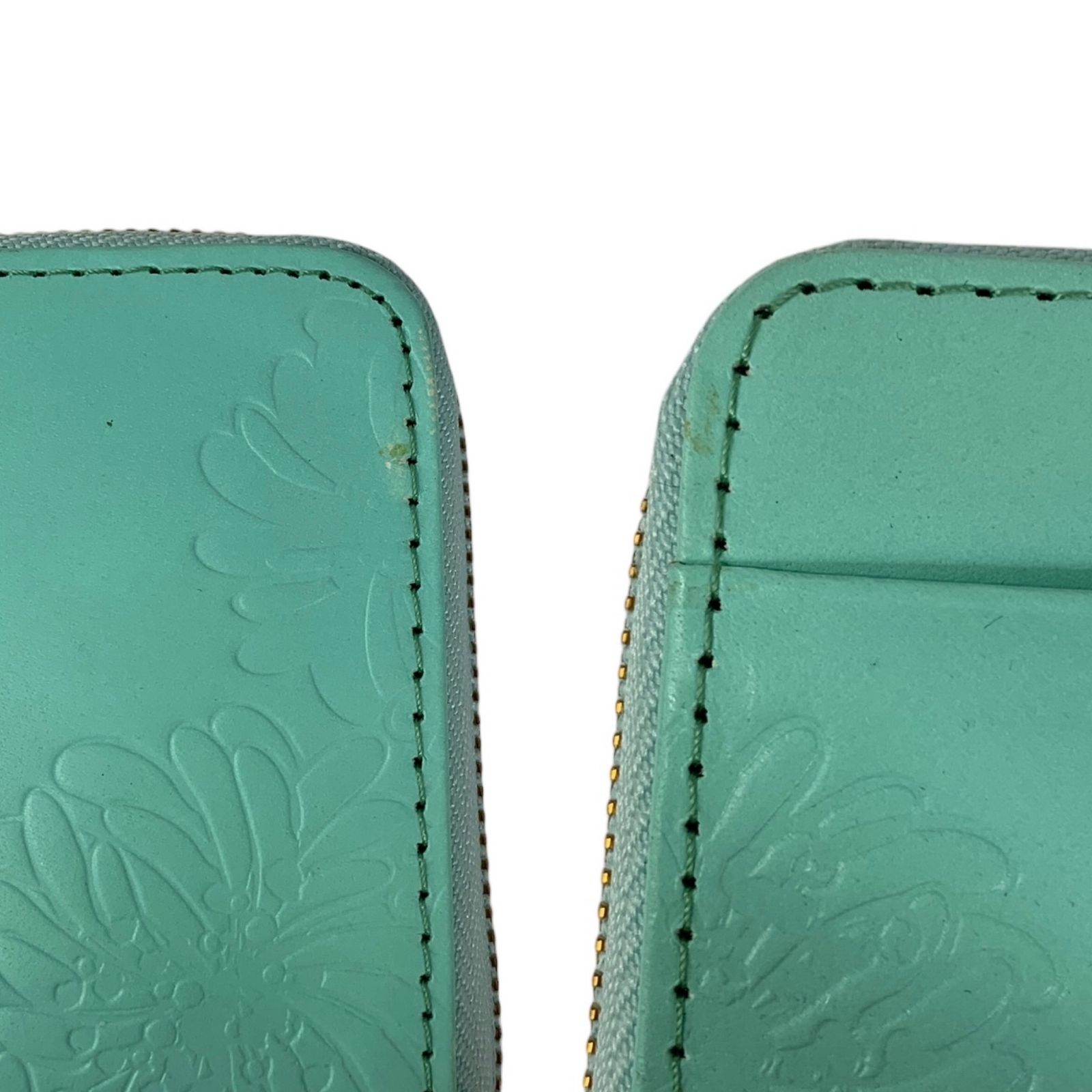 PAUL&JOE (ポールアンドジョー) 長財布 ラウンドジップ PJA-W082/MINT 