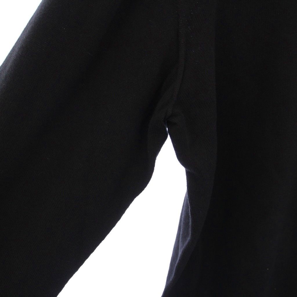 美品 96AW⭐️ヨウジヤマモトプールオム 変形 長袖ニット ウール ブラック 美品 96AW⭐️ヨウジヤマモトプールオム 変形 長袖ニット ウール