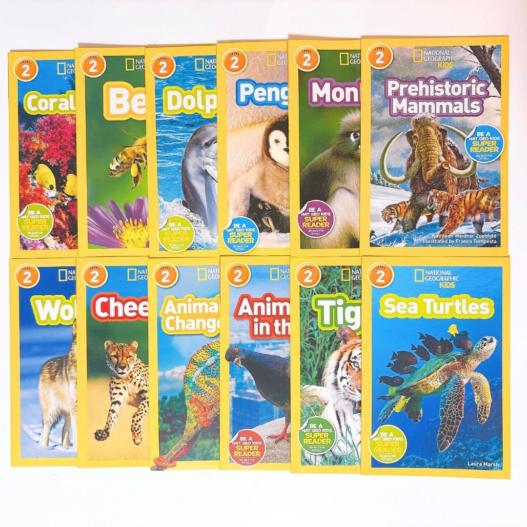 National Geographic Kids Level2 41冊 英語絵本 音源付き ナショジオ