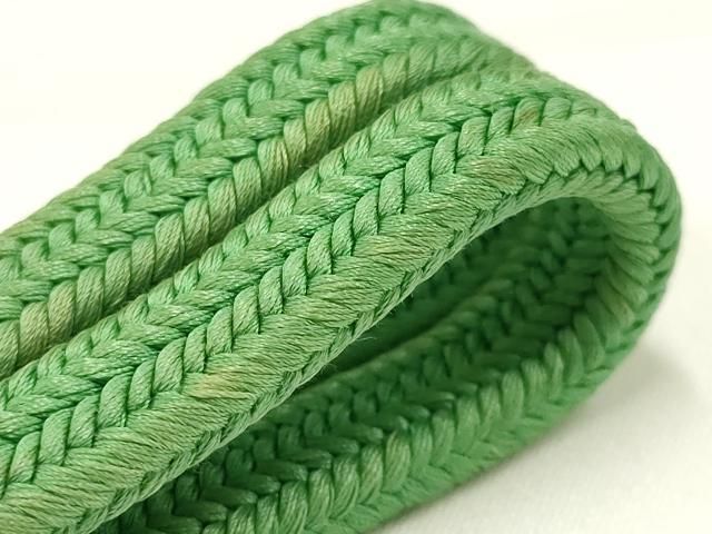 平和屋着物● 上 有職組紐道明 帯締め 冠組 緑青色 宮内庁御用 国立博物館御用 東京芸術大学御用 AABB7010ay