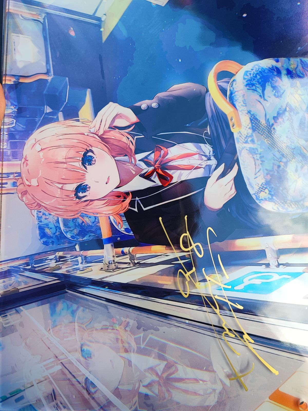 ぽんかん⑧C105 vividcolor 俺ガイルサイン入りアクリルボード