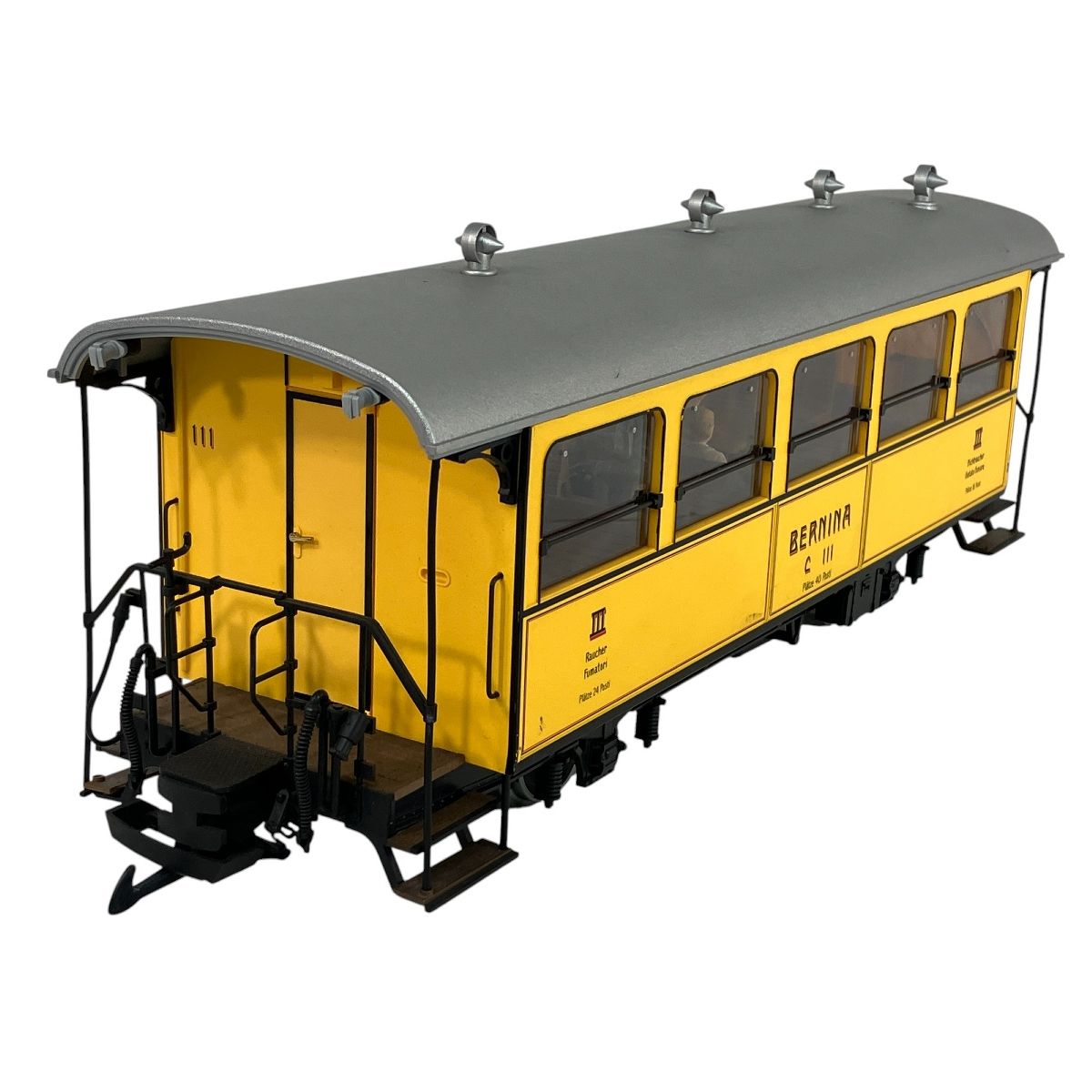 Marklin LGB 32550-02 ベルニナ鉄道 三等客車 C111 Gゲージ 鉄道模型 N10097530