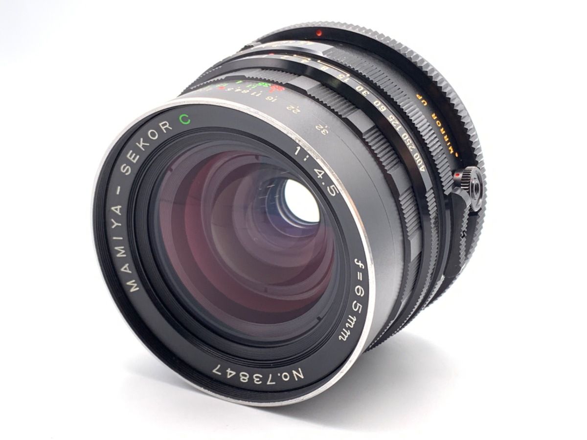 MAMIYA マミヤ SEKOR セコール C 65mm F4.5 Mamiya Sekor C 65mm f/4.5 マミヤセコール65mm Near MINT] Mamiya
