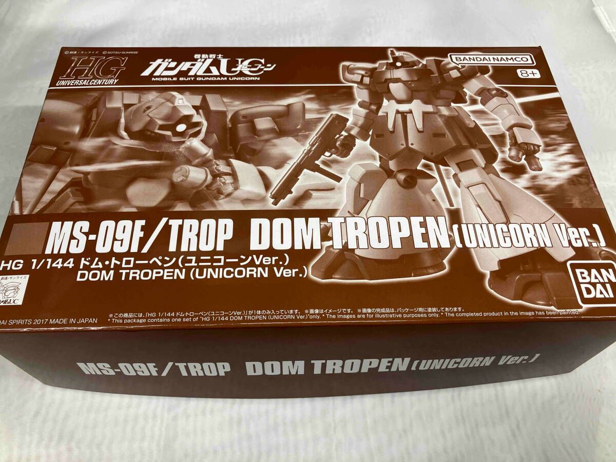 プラモデル バンダイ 1|144 MS-09F|TROP ドム トローペン ユニコーンVer. HGUC 機動戦士ガンダムUC プレバン