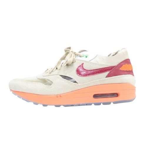 【中古A】NIKE ナイキ CLOT クロット 26.5cm メンズ スニーカー × Nike Air Max 1 Kiss of Death  DD-1870-100 箱 替え紐あり 中古A 古着