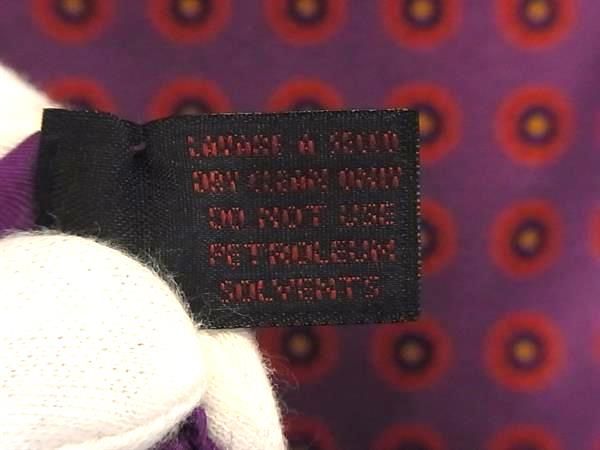 □美品□ ETRO エトロ シルク100% 総柄 ハンカチーフ ポケット