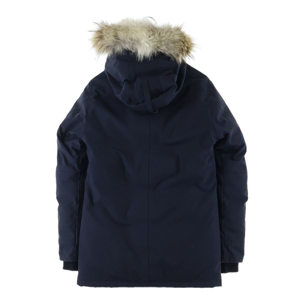 CANADA GOOSE カナダグース JASPER PARKA ジャスパー パーカー ファーフーデッド ジップアップ ダウンジャケット ネイビー 3438JM