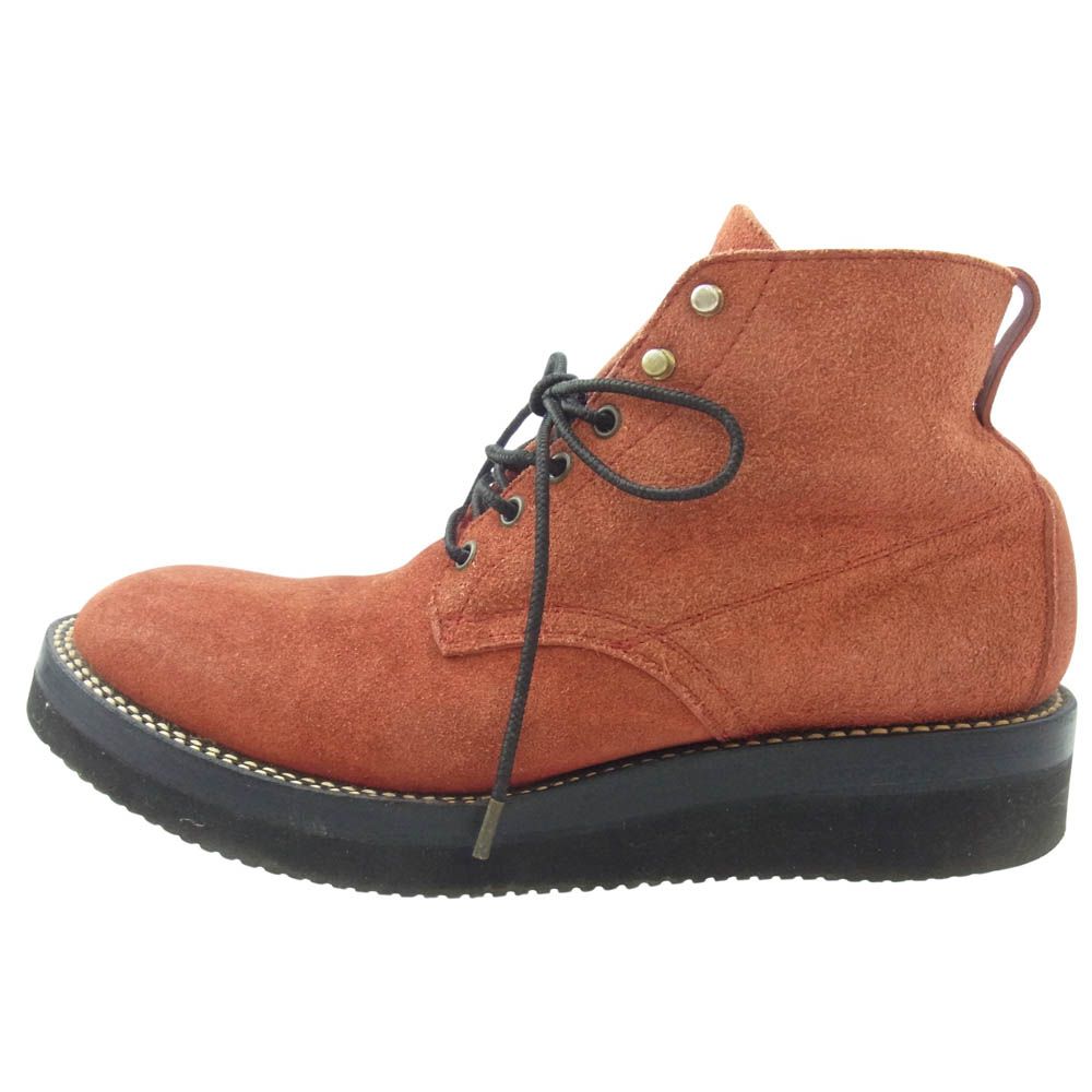 backbone スウェードブーツ BACKBONE バックボーン SUEDE PLAIN TOE スエード プレーントゥ ブーツ