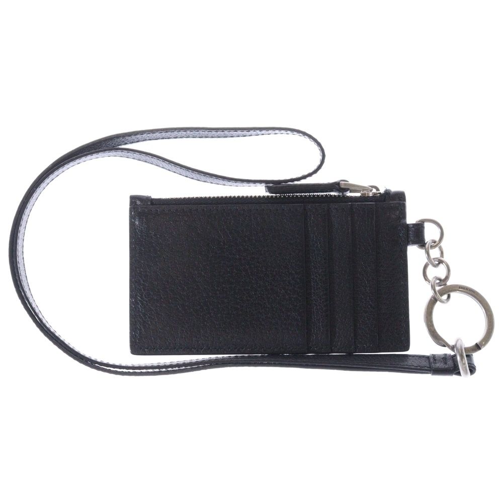 GUCCI ストライプ コインケース GUCCI (グッチ) ジャガード ストライプ ストラップ付 レザー