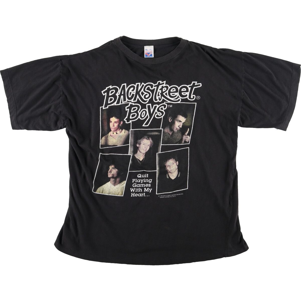 90年代 KACY 総柄 偉人Tシャツ USA製 メンズXL ヴィンテージ