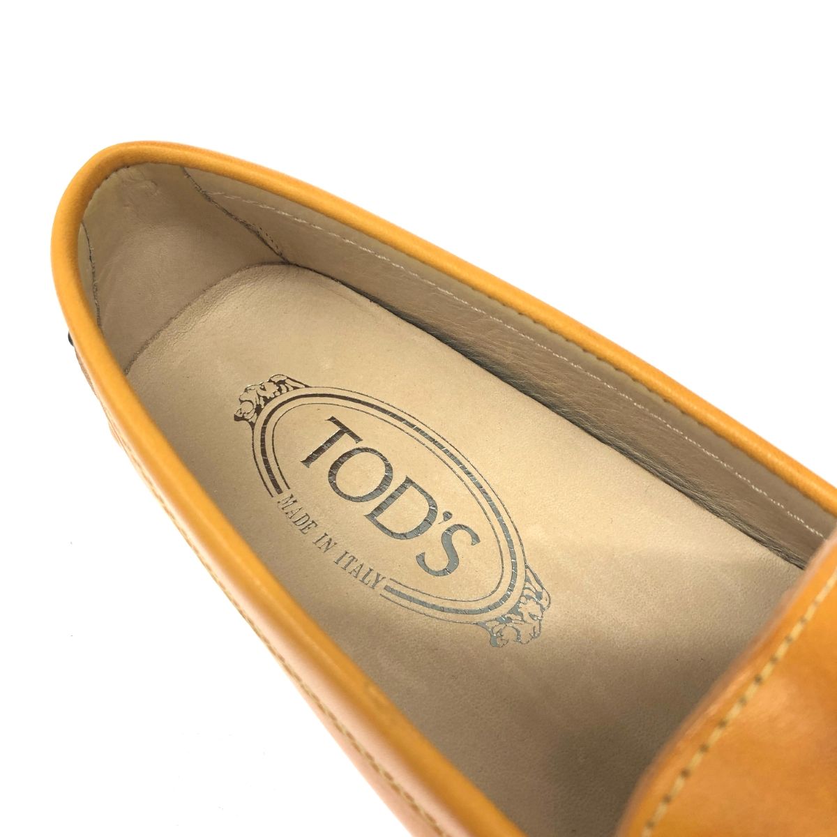 TOD'S トッズ ドライビングシューズ 表記サイズ:34 1/2 レザー