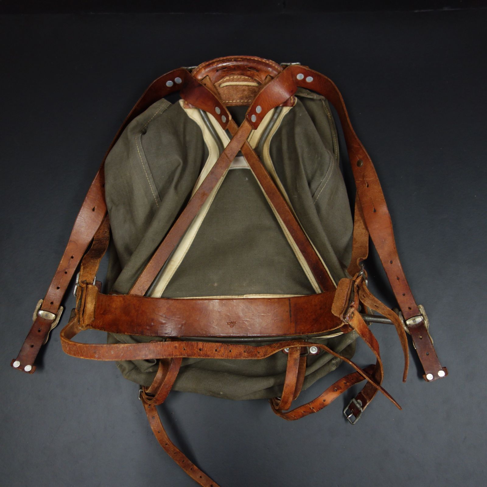 40s Vintage EUROアイテム☆スウェーデン軍 M39 バックパック 山岳部 