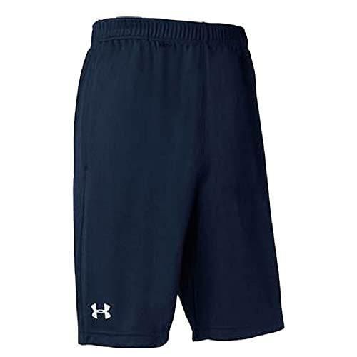 アンダーアーマー(UNDER ARMOUR) チームショーツ(タイト) ハーフパンツ ユニセックス 1314114-410 ミッドナイトネイビー/ホワイト Lサイズ
