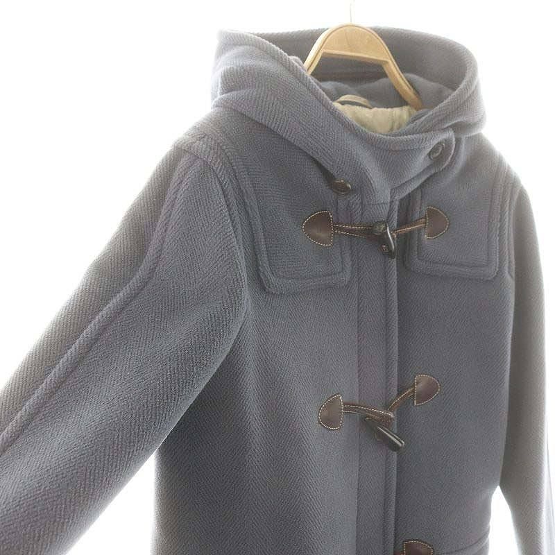 オールドイングランド OLD ENGLAND ダッフルコート 中綿 36 ブルー /HK  