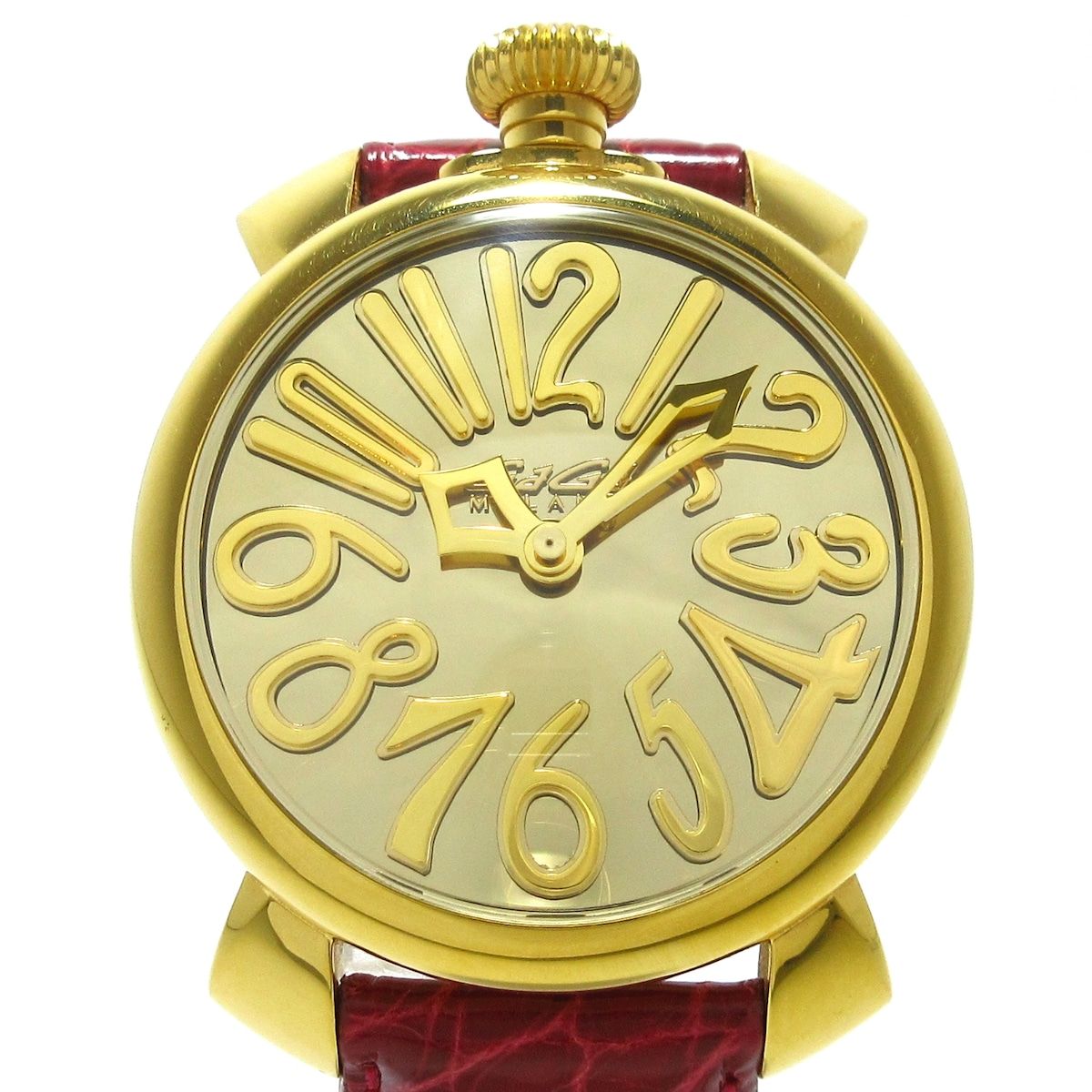 ガガミラノ 限定 ゴールド腕時計(アナログ) - 腕時計(アナログ)
