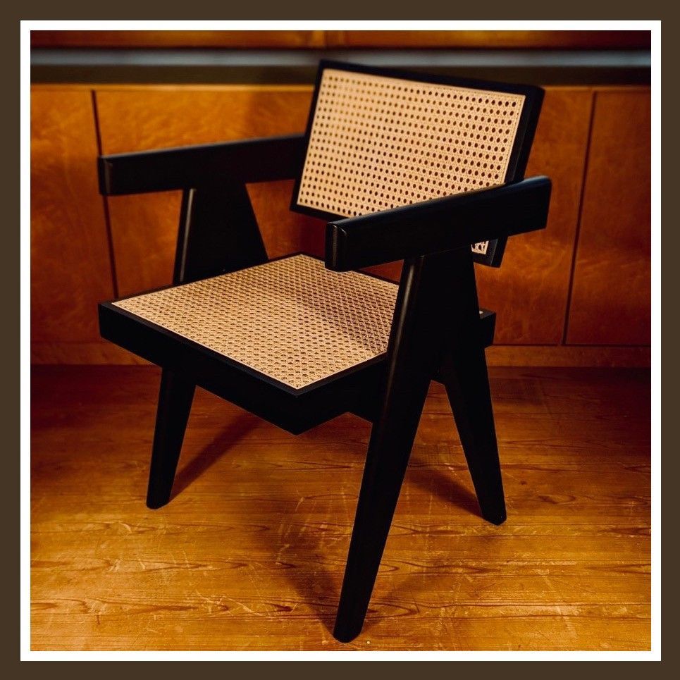 リプロダクト Pierre Jeanneret ピエールジャンヌレリビングチェア-